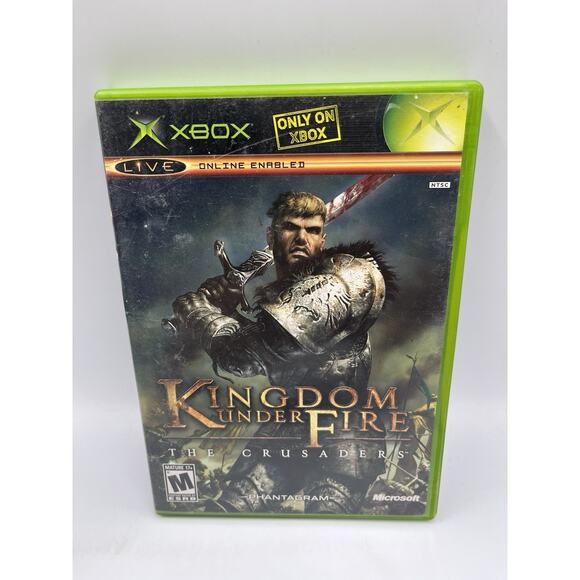 Kingdom Under Fire: The Crusaders (Microsoft Xbox, 2004) Game Tested - Picture 1 of 7